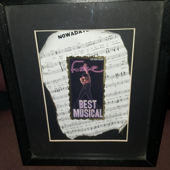 Fosse "NowADays" Tony Award Winner Picture Box 11x9 - Picture 5 of 7